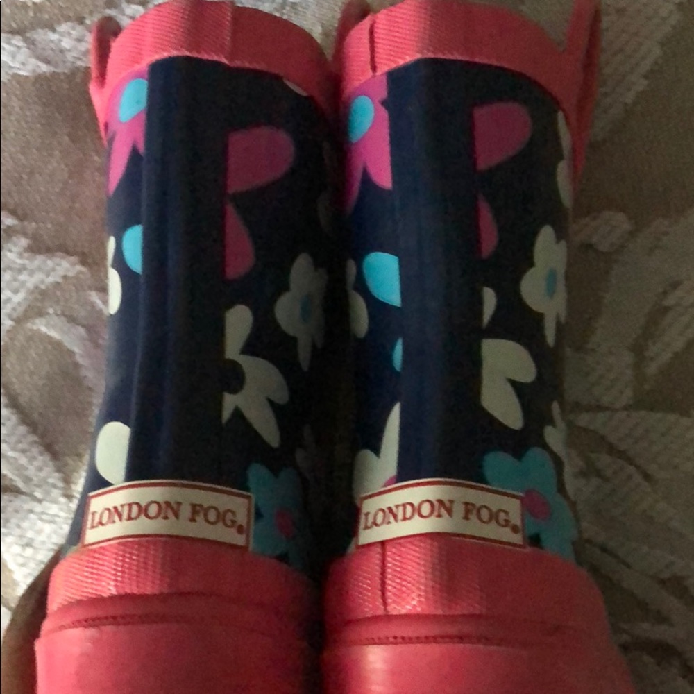London fog kids rain boots